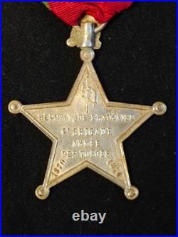Médaille Commémorative de la 4éme Brigade de l'Armée des Vosges. R. Garibaldi