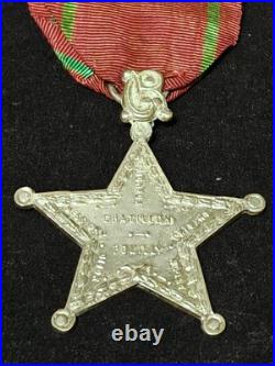 Médaille Commémorative de la 4éme Brigade de l'Armée des Vosges. R. Garibaldi