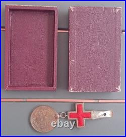 Médaille Croix Rouge Japon 1904-1905 Guerre Russie Japon variante ORIGINAL MEDAL