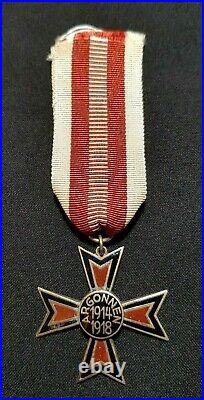 Médaille Croix de l'Argonne 1914-1918 Empire allemand WW1 German Cross
