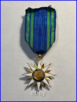 Médaille Croix officier Marine Marchande Mérite Maritime (158-48/P43)