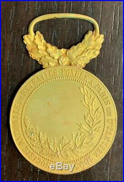 Medaille D'honneur Veterans Des Armees De Terre Et De Mer 1870-1871 En Or