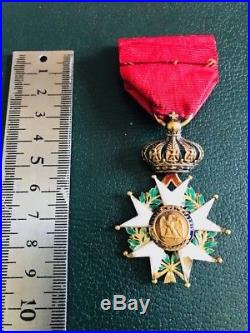 Médaille D'officier De La Légion D'honneur En Or Époque Second Empire