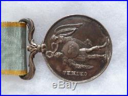 Médaille De Crimee 1854 Argent Napoleon III Original GB Crimea Medal 2° Empire
