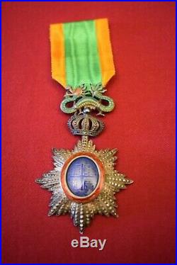 Médaille De L'ordre Du Dragon D'annam Par Lemaitre, Paris