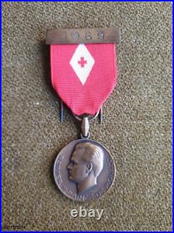 Medaille De La Croix Rouge Monaco Classe Bronze