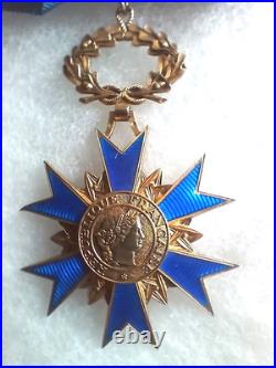 Medaille Decom 018 Commandeur Ordre National Du Merite