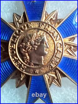 Medaille Decom 018 Commandeur Ordre National Du Merite