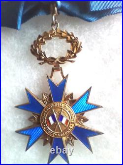 Medaille Decom 018 Commandeur Ordre National Du Merite