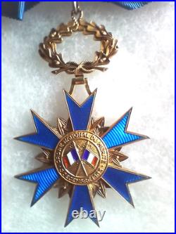 Medaille Decom 018 Commandeur Ordre National Du Merite