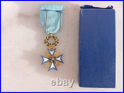 Medaille Decoration Etoile Noire Du Benin Officier