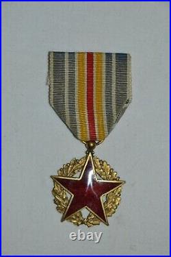 Medaille Des Blesses-rare Variante Partiellement Ajouree-insigne Des Blesses