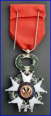 Médaille Etoile de Chevalier Ordre de la Légion d'Honneur émail 5° République