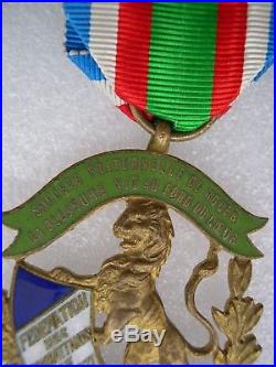 Medaille Federation Des Combattants De 1870-1871 Societe Fraternelle De Rouen