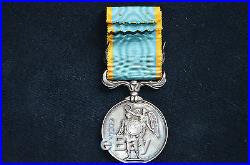Medaille Guerre De Crimee 1854 Signee E. F (farochon)-agrafe Sebastopol