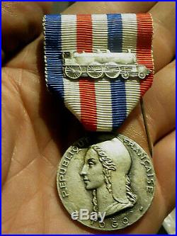 Medaille Honneur Des Chemins De Fer Coloniaux/sncf Togo Francais