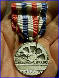 Medaille Honneur Des Chemins De Fer Coloniaux/sncf Togo Francais