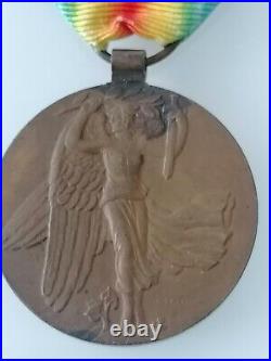 Médaille Interallié Tchèque Signée O. Spaniel Ww1 Czech Medal Orders