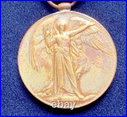 Médaille Interallièe-Grande Bretagne-Attribuée-1919-WWI