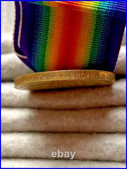 Médaille Interallièe-Grande Bretagne-Attribuée-1919-WWI