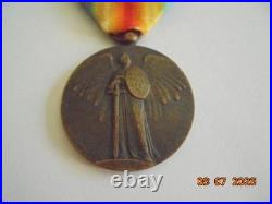 Médaille Interalliée de la Victoire 1914 / 1918 FRANCE modèle PAUTOT-MATTEI