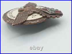 Medaille Kreissieger 1939 Insigne jeunesse hitlérienne par fred wagner pforzheim