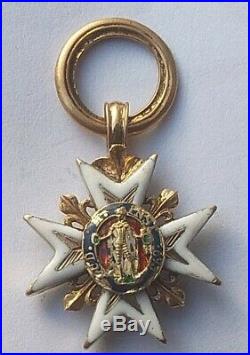 Medaille Louis XVI ou XV ordre de Saint-Louis french medal king order