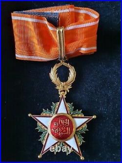 Médaille MAROC Ordre Ouissam alaouite commandeur