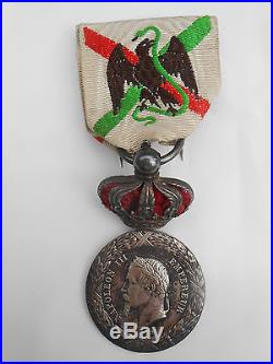 Médaille MEXIQUE avec Couronne / CENT GARDES