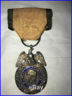 Medaille Militaire 1er Type Periode Second Empire Napoleon III / Argent / france