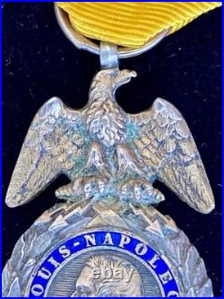 Médaille Militaire 2éme Type bon ruban France 2nd Empire