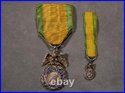Medaille Militaire Louis Napoleon Decor Aigle Deuxieme Modele