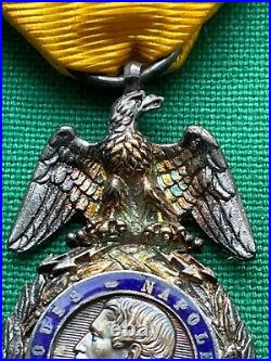 Médaille Militaire Napoléon III Deuxième Modèle Second Empire 19 Ème