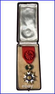 Médaille Militaire Officier de la Légion d'Honneur France Campagne Indochine BEP