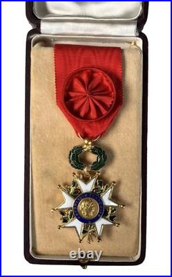 Médaille Militaire Officier de la Légion d'Honneur France Campagne Indochine BEP