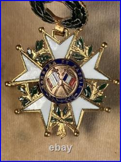 Médaille Militaire Officier de la Légion d'Honneur France Campagne Indochine BEP