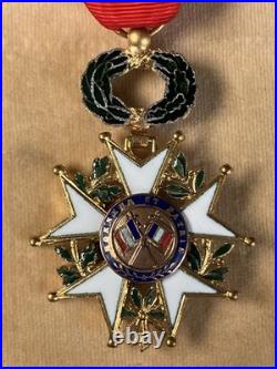 Médaille Militaire Officier de la Légion d'Honneur France Campagne Indochine BEP