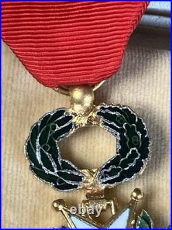 Médaille Militaire Officier de la Légion d'Honneur France Campagne Indochine BEP