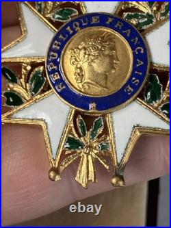 Médaille Militaire Officier de la Légion d'Honneur France Campagne Indochine BEP