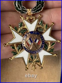 Médaille Militaire Officier de la Légion d'Honneur France Campagne Indochine BEP