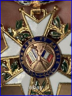 Médaille Militaire Officier de la Légion d'Honneur France Campagne Indochine BEP