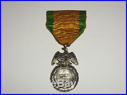 Médaille Militaire Second Empire 1852 1870 Napoléon III en l'état