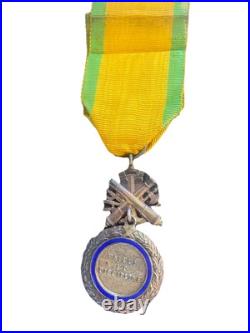 Médaille Militaire Type 1870. Biface Aux Canons. 5ème Type 3ème République