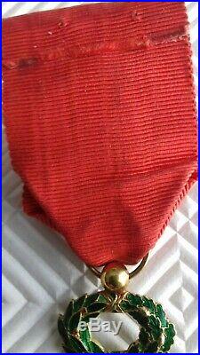 Medaille Officier Legion D Honneur En Or