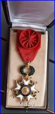 Médaille Officier Légion d'Honneur Indochine BEP Légion Etrangere Boite ORIGINAL