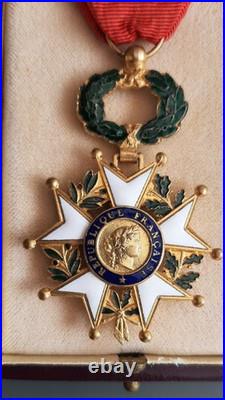 Médaille Officier Légion d'Honneur Indochine BEP Légion Etrangere Boite ORIGINAL