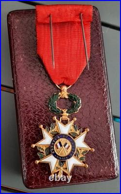 Médaille Officier Légion d'Honneur Indochine BEP Légion Etrangere Boite ORIGINAL