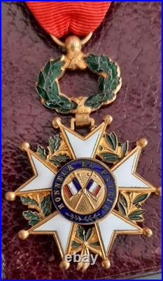 Médaille Officier Légion d'Honneur Indochine BEP Légion Etrangere Boite ORIGINAL