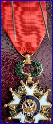 Médaille Officier Légion d'Honneur Indochine BEP Légion Etrangere Boite ORIGINAL