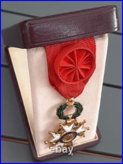 Médaille Officier Légion d'Honneur Indochine BEP Légion Etrangere Boite ORIGINAL